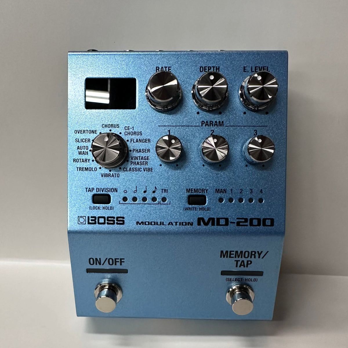 modulation effects pedal BOSS MD-200 Modulation – Eclipse Music