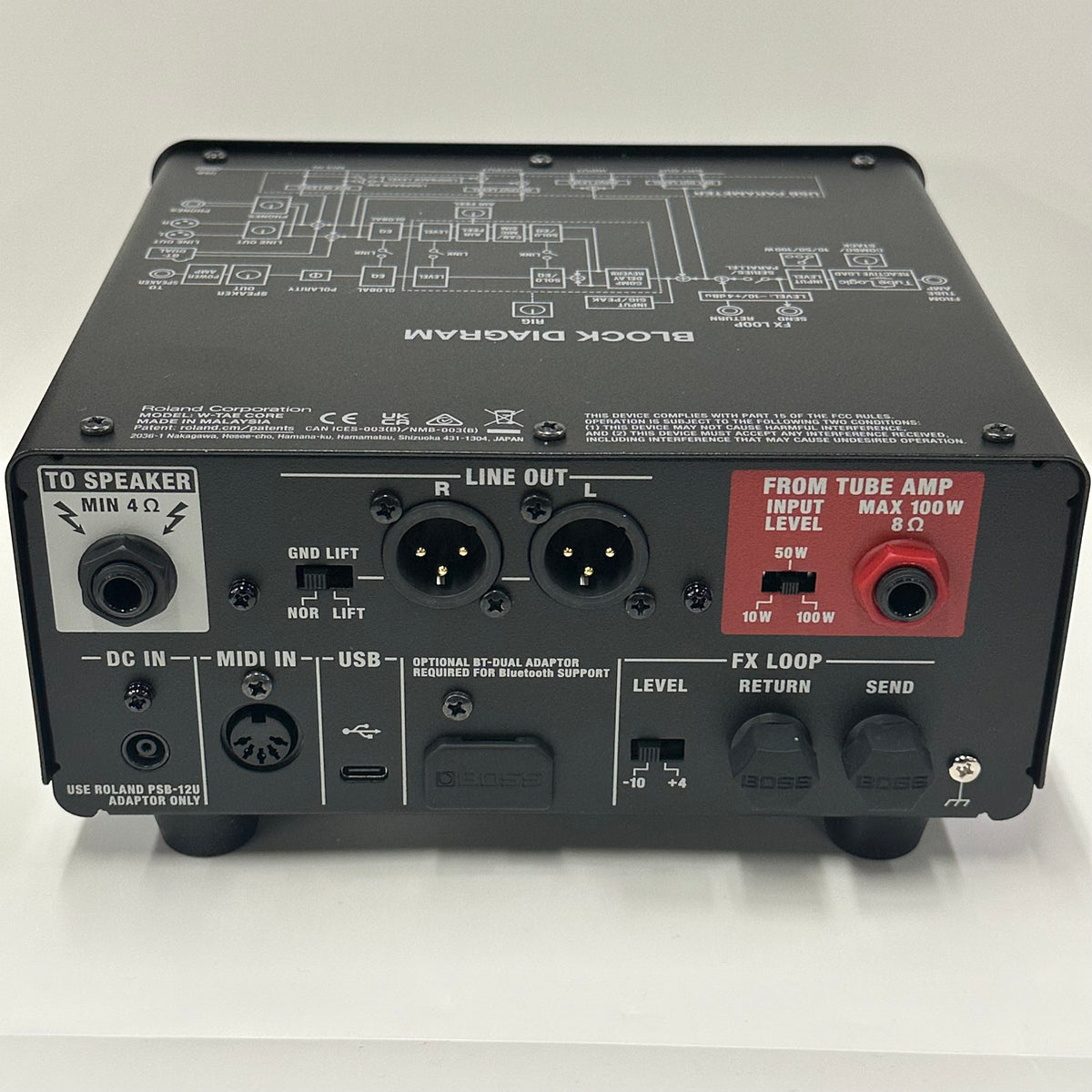 BOSS WAZA Tube Amp Expander Core - Reactive Load Box – Eclipse Music