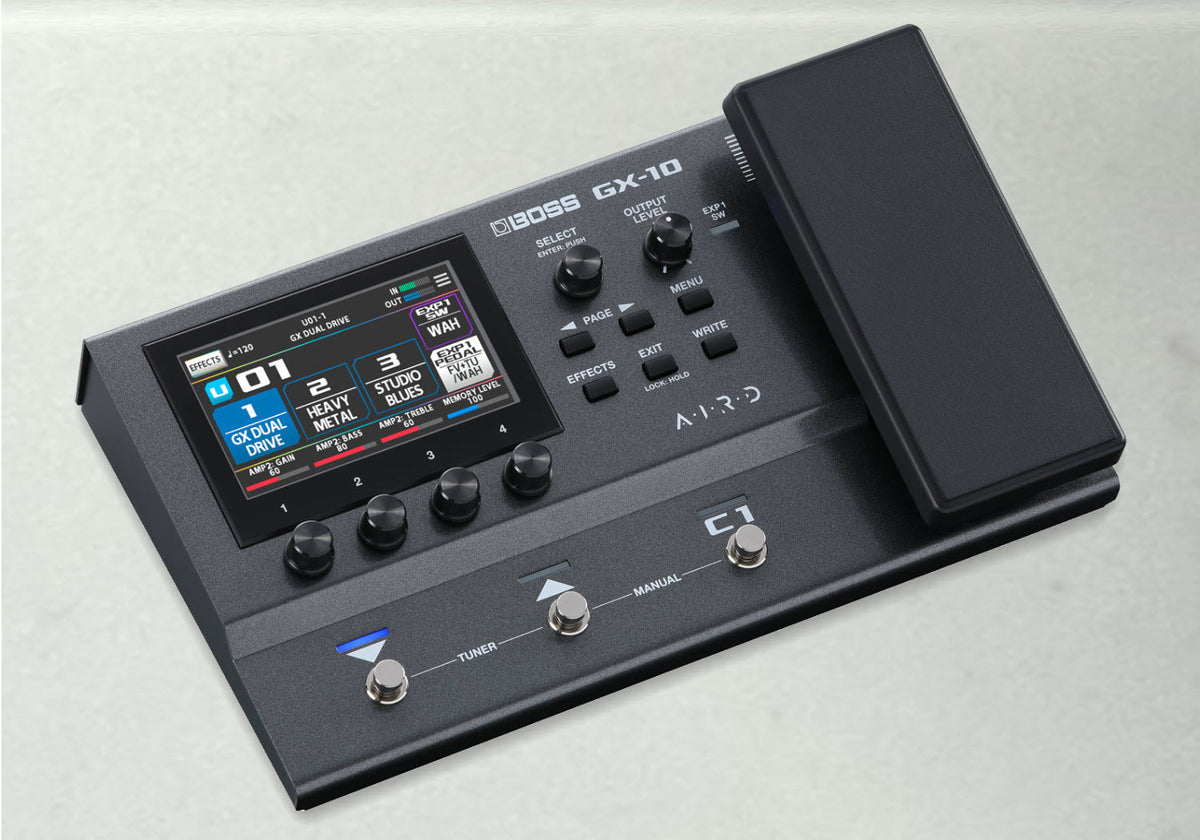 BOSS GX-10 Guitar Effects Processor – Eclipse Music