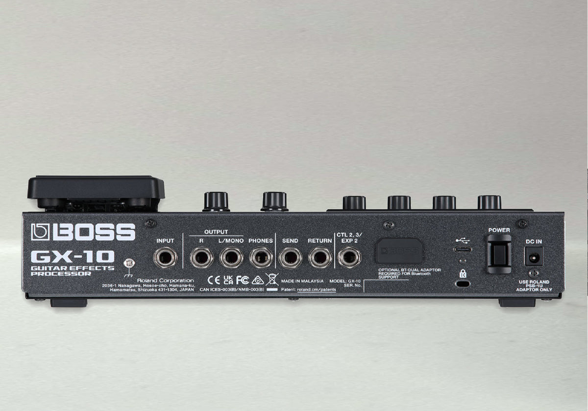 BOSS GX-10 Guitar Effects Processor – Eclipse Music