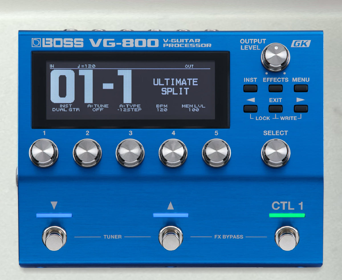 Boss VG-800 V-Guitar Processor [for Bass too!} – Eclipse Music