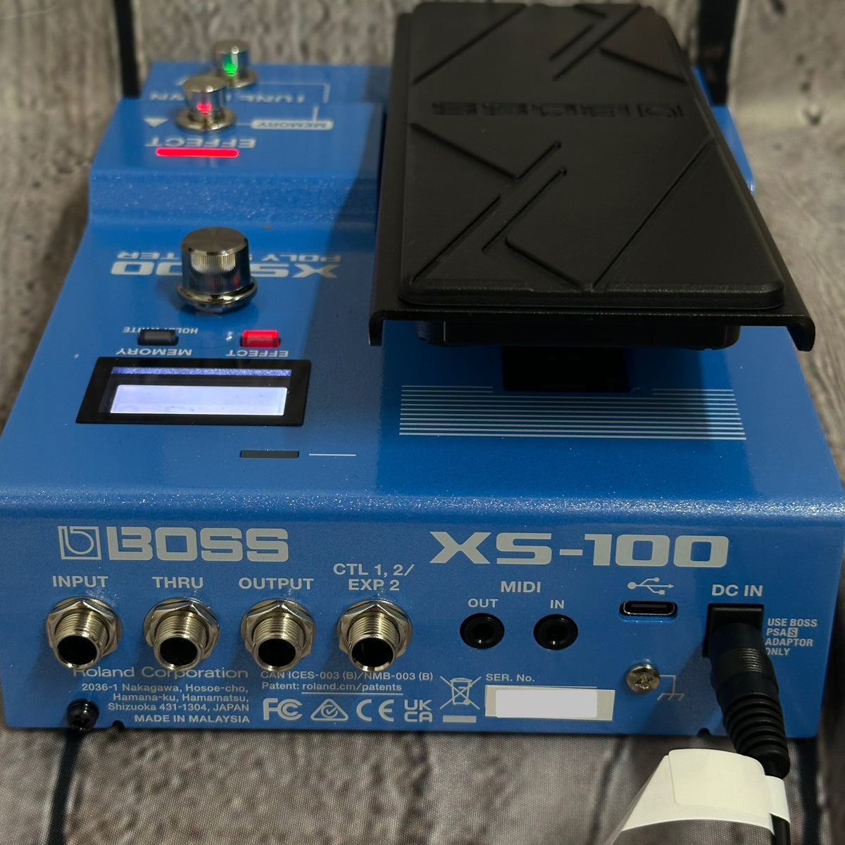 BOSS XS-100 Poly Shifter – Eclipse Music