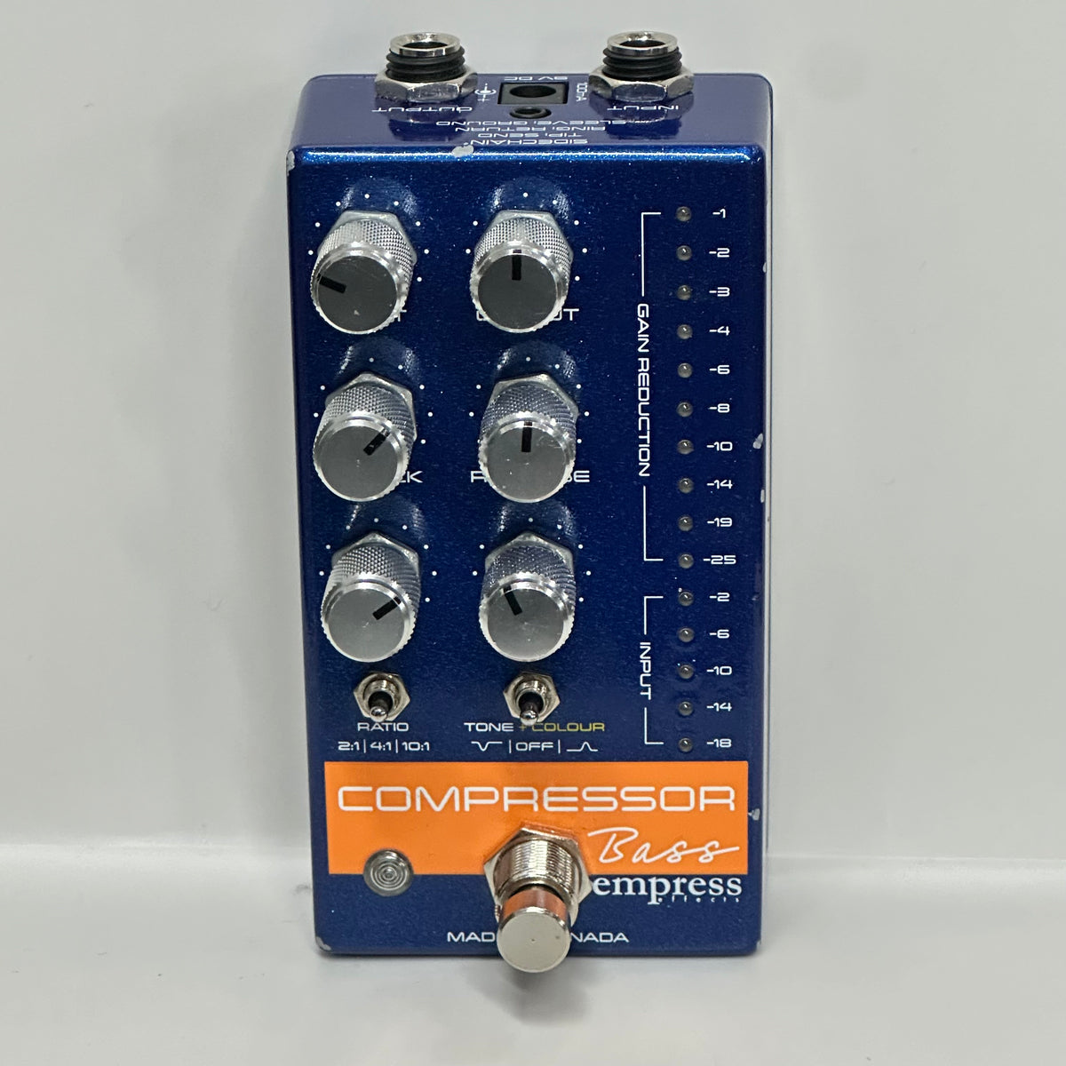 Empress Effects Compressor BASS (Blue) - USED – Eclipse Music