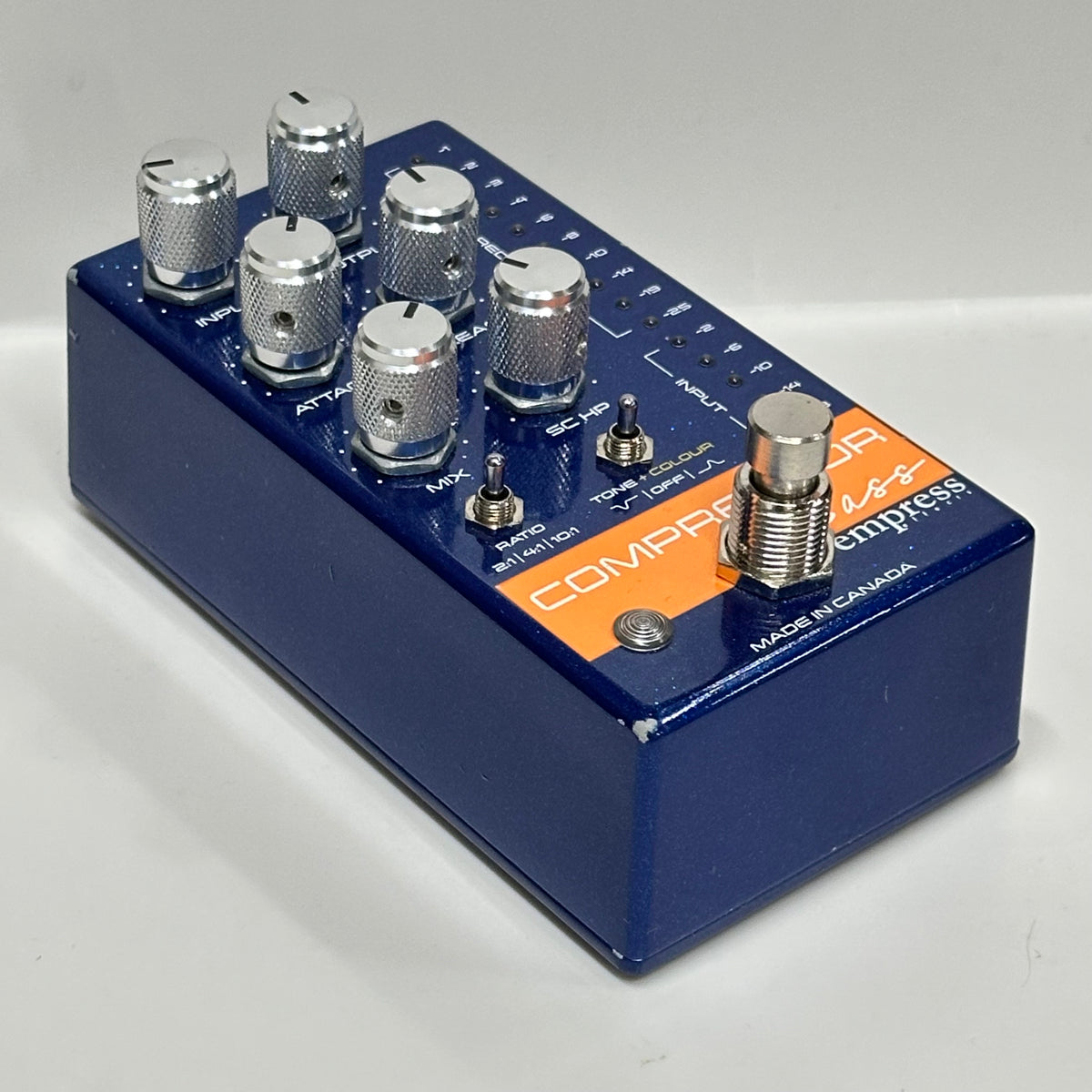 Empress Effects Compressor BASS (Blue) - USED – Eclipse Music