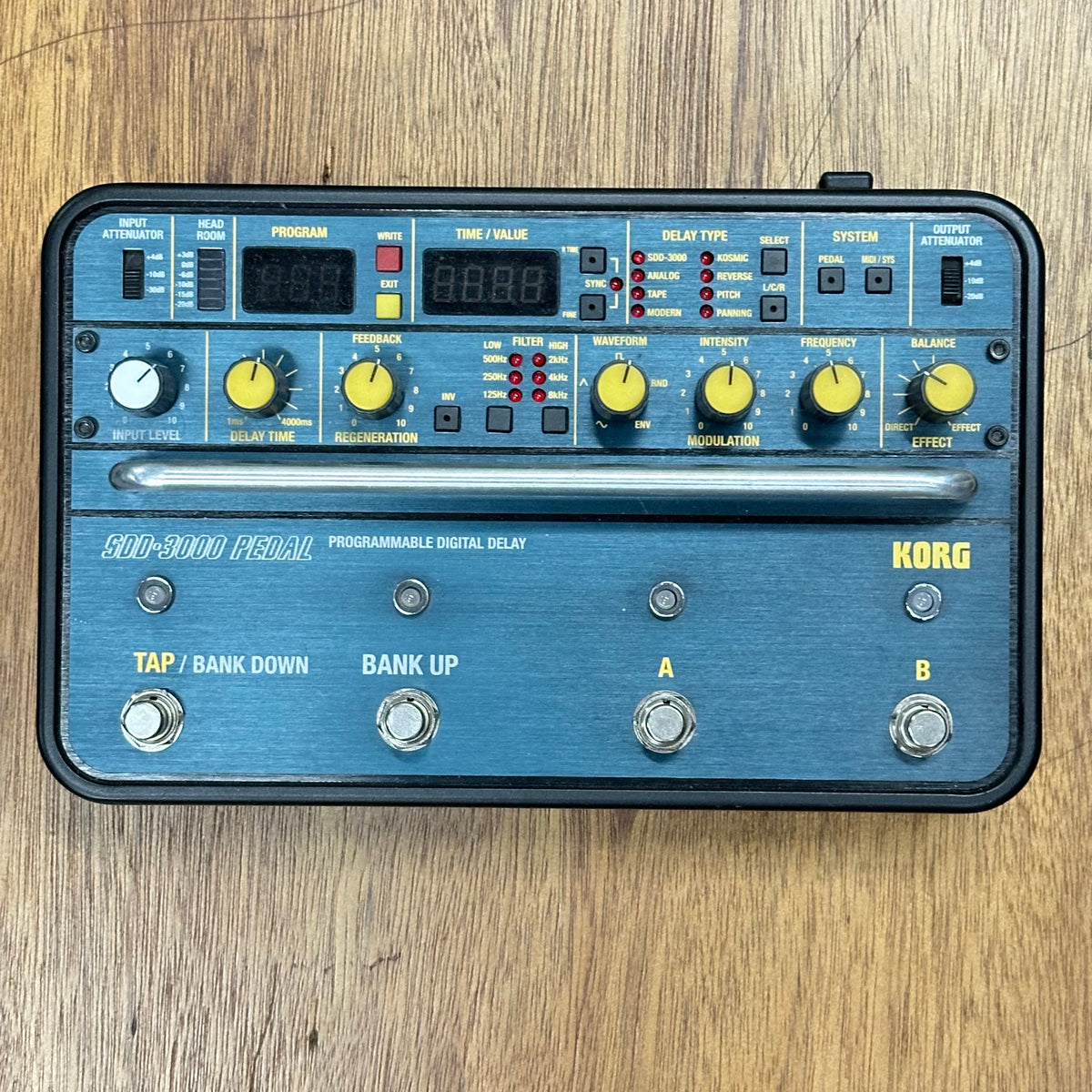 Korg SDD-3000 PEDAL Programmable Digital Delay - USED – Eclipse Music