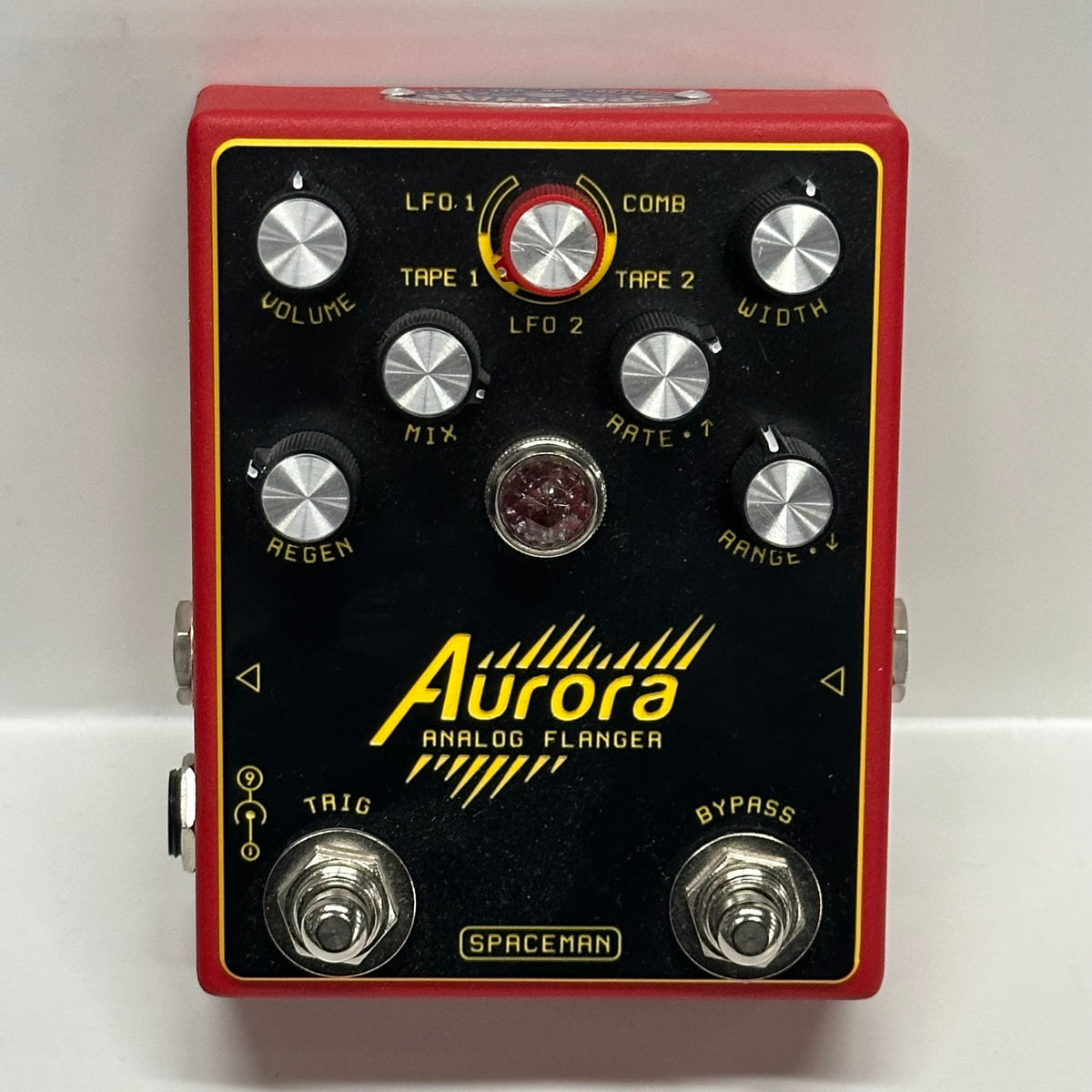 Spaceman Aurora Analog Flanger - Red – Eclipse Music