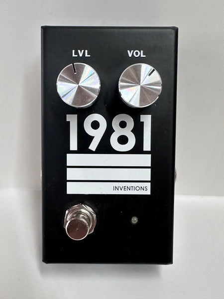 ギター 1981 INVENTIONS LVL 1981 Inventions LVL - Low Gain Boost – Eclipse Music