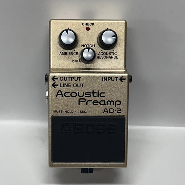 BOSS AD-2 Acoustic Preamp – Eclipse Music