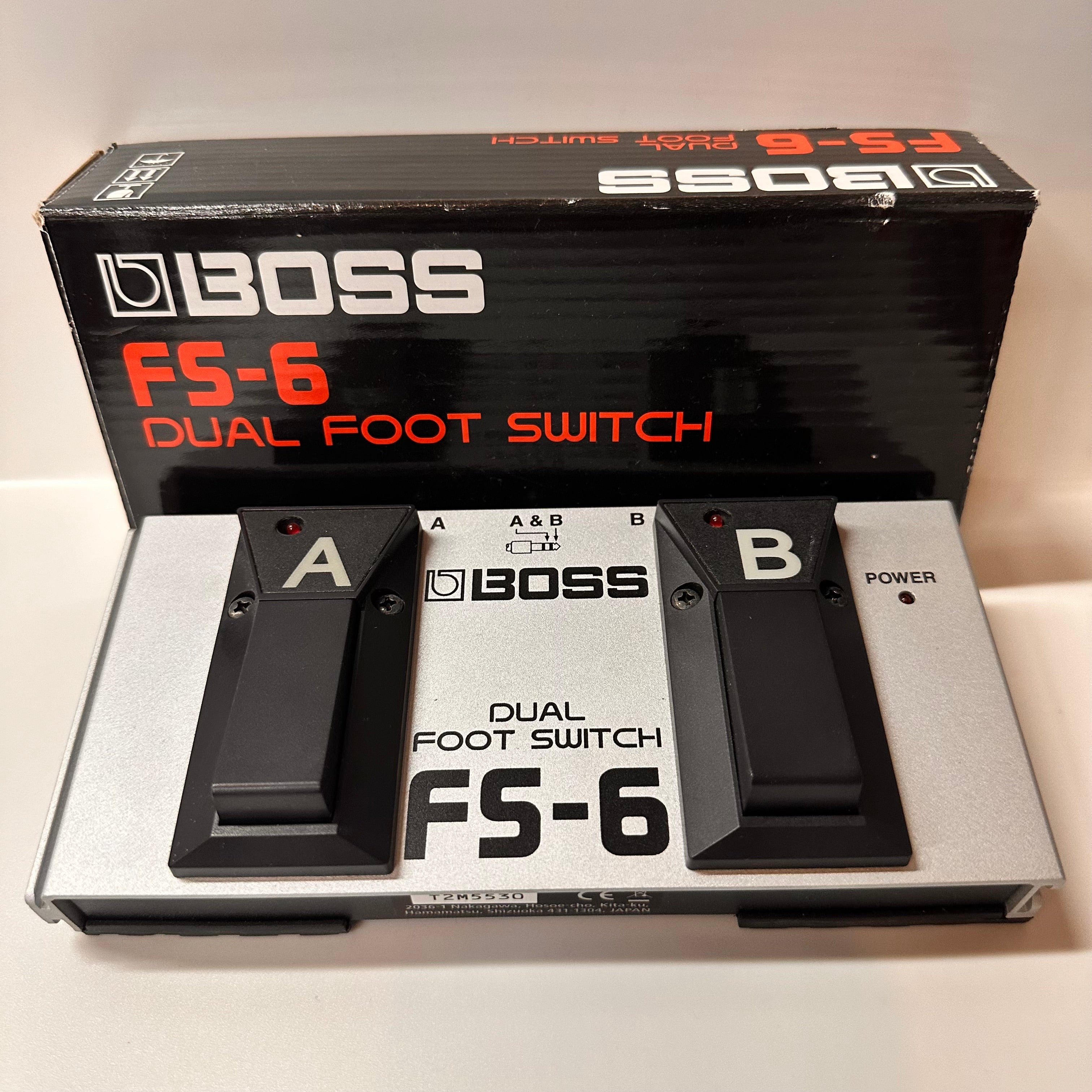 dual switch pedal BOSS FS-6 Dual Foot Switch – Eclipse Music