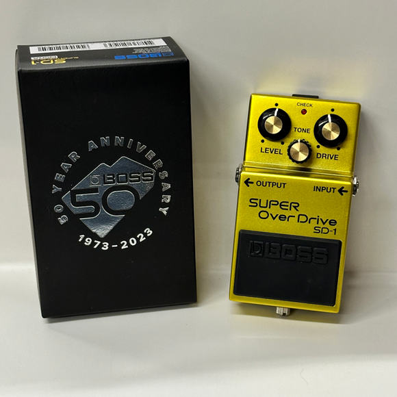 BOSS SD-1 Super Overdrive 50th Anniversary Limited Edition