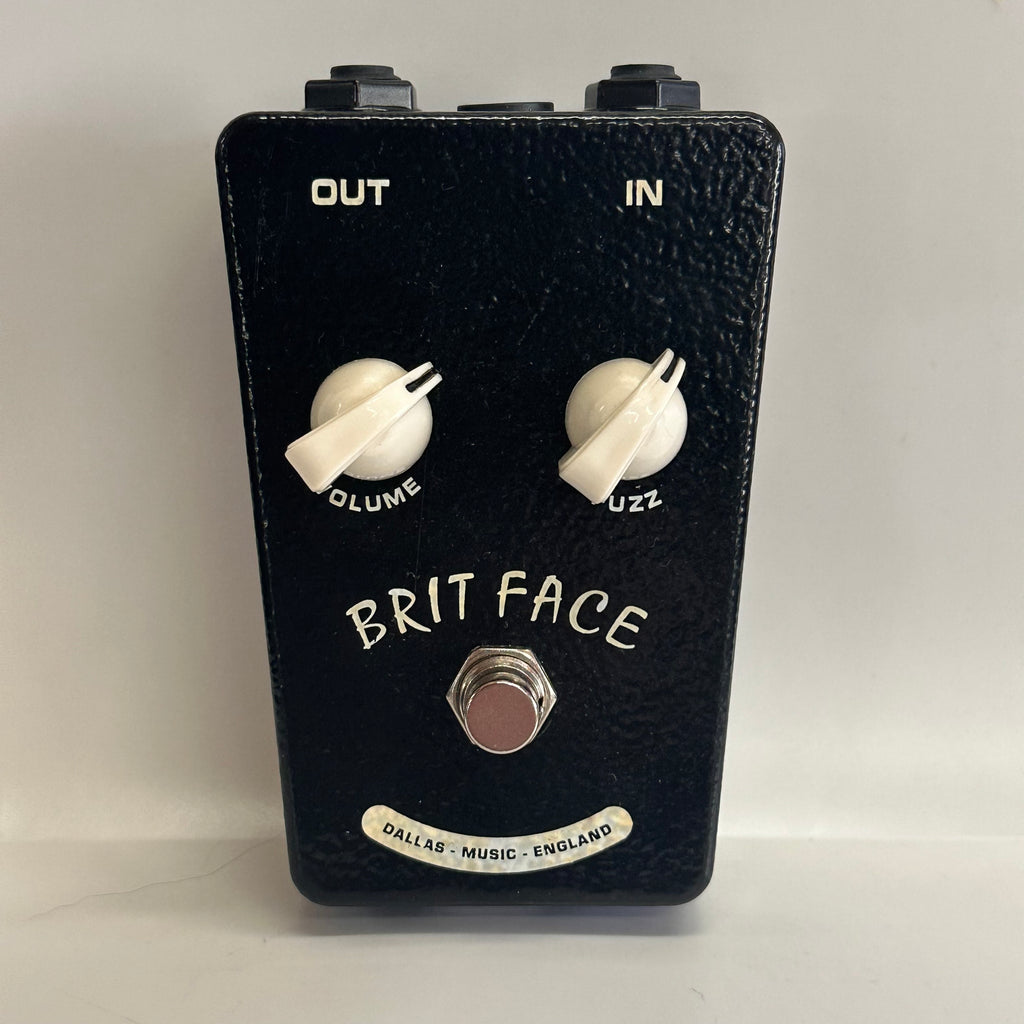British Pedal Company Dallas Brit Face Black - Compact Series