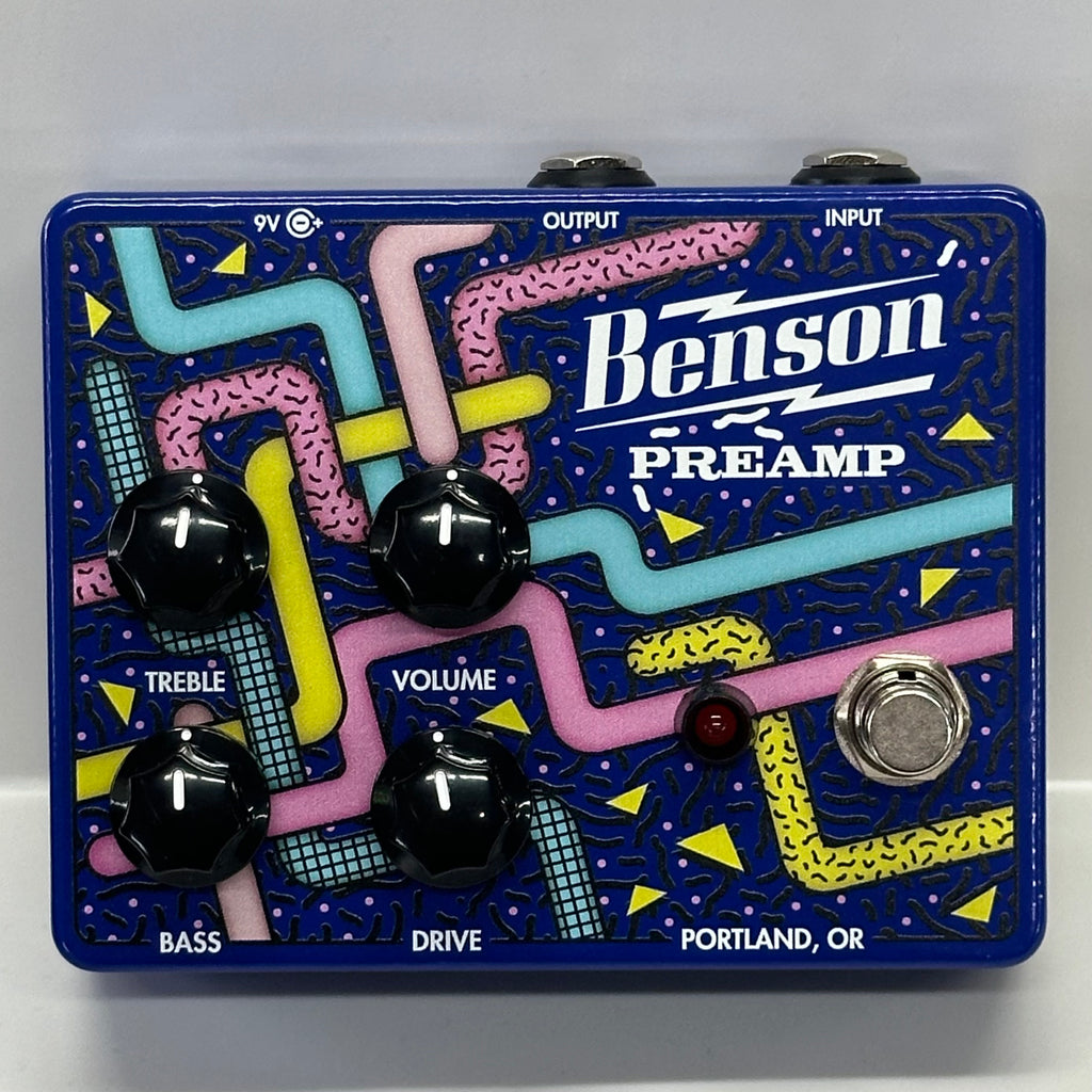 Benson Preamp Dan Flashes Complicated Pattern - Limited Edition