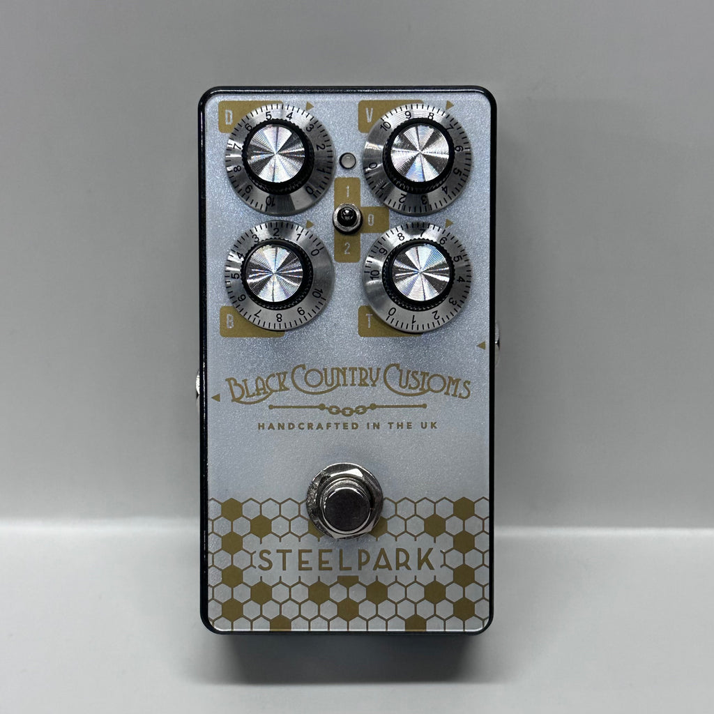 Black Country Customs Steel Park - Boutique Boost Pedal- by Laney Amplification