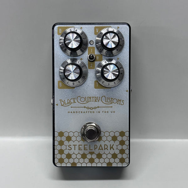 Black Country Customs Steel Park - Boutique Boost Pedal- by Laney