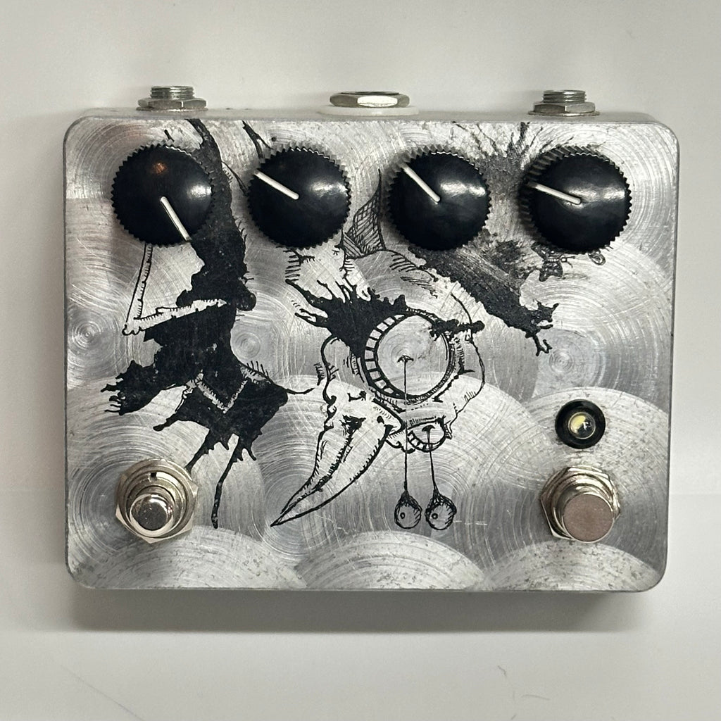 Caroline Cannonball Bird pen and ink - Unique! USED - save $$