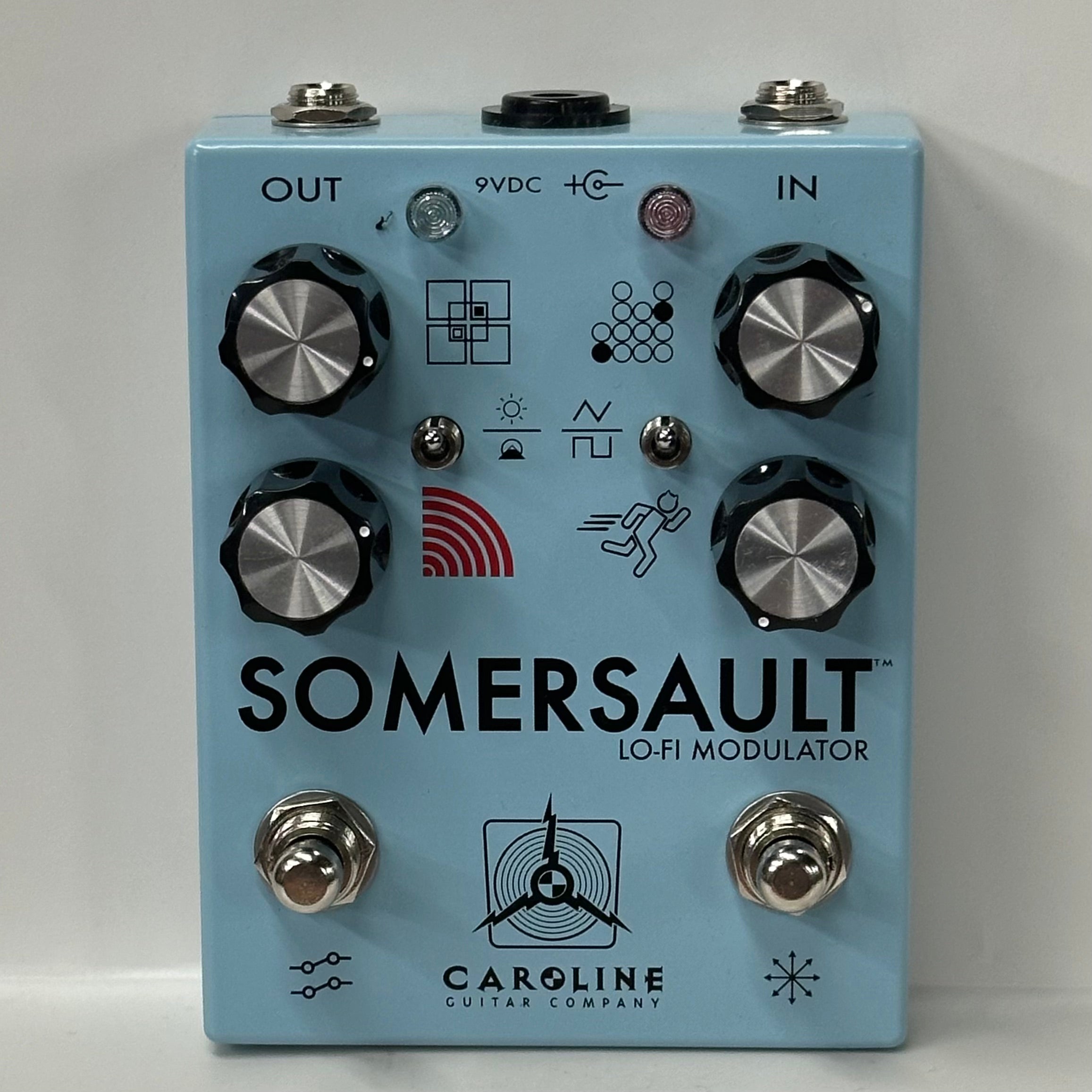 caroline somersault pedal Caroline Somersault Lo-Fi Modulator – Eclipse Music