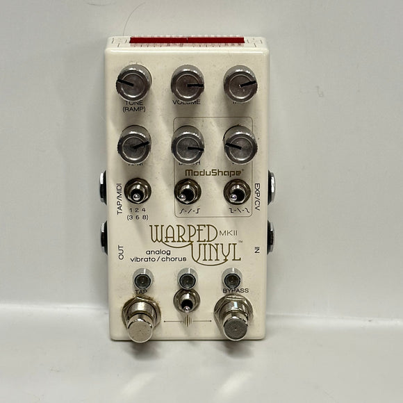 Chase Bliss Warped Vinyl MKII HiFi Analog Chorus / Vibrato - USED