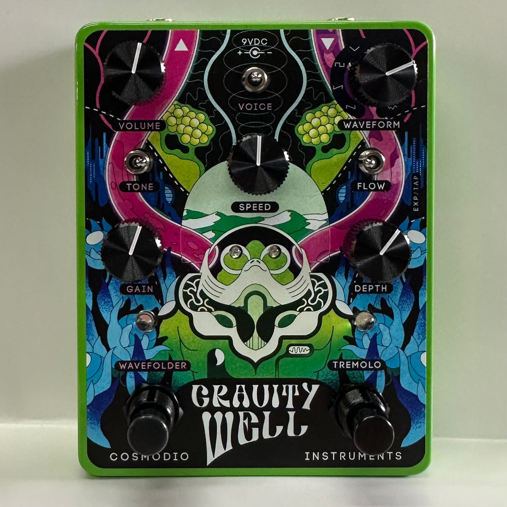 Cosmodio Instruments Gravity Well - Analog Tremolo/Wavefolder/Refractor Slime Green color