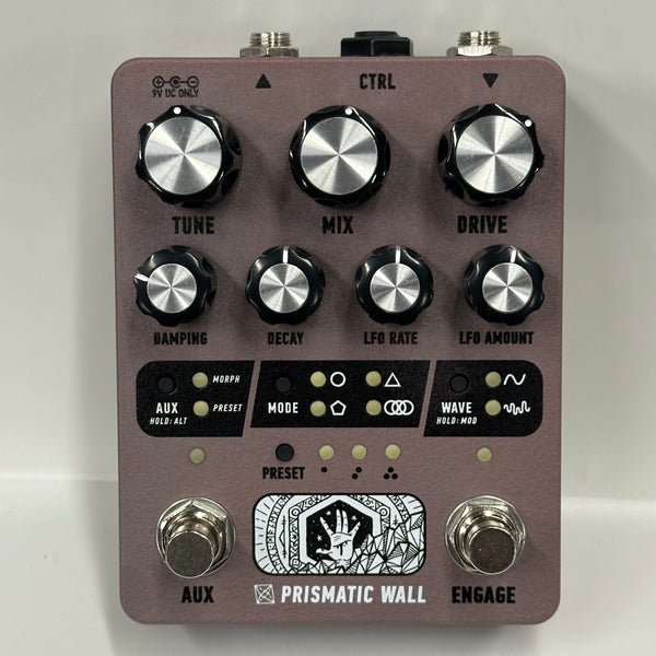 resonator pedal Electronic Audio Experiments Prismatic Wall Sympathetic String Resonator