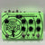 Gecko Pedals Geckoplex EP-5 UV GREEN limited edition