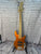 G&L L-2500  Series 750 5-string Bass Guitar Tangerine w/bag (minor blem - see photos)