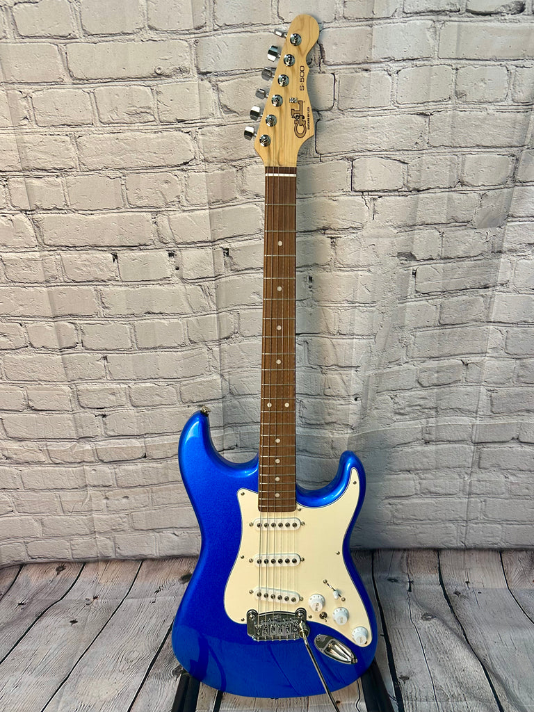 G&L USA Option Order S-500 Electric Blue w/case
