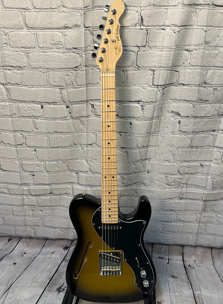 G&L USA Fullerton ASAT Classic Thinline Goldburst - Limited Run (50) w/bag