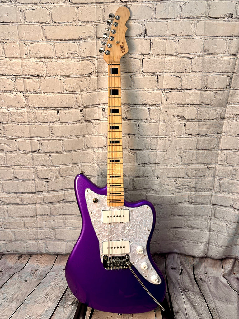 G&L USA Option Order Fullerton Deluxe Doheny Plum Metallic w/case