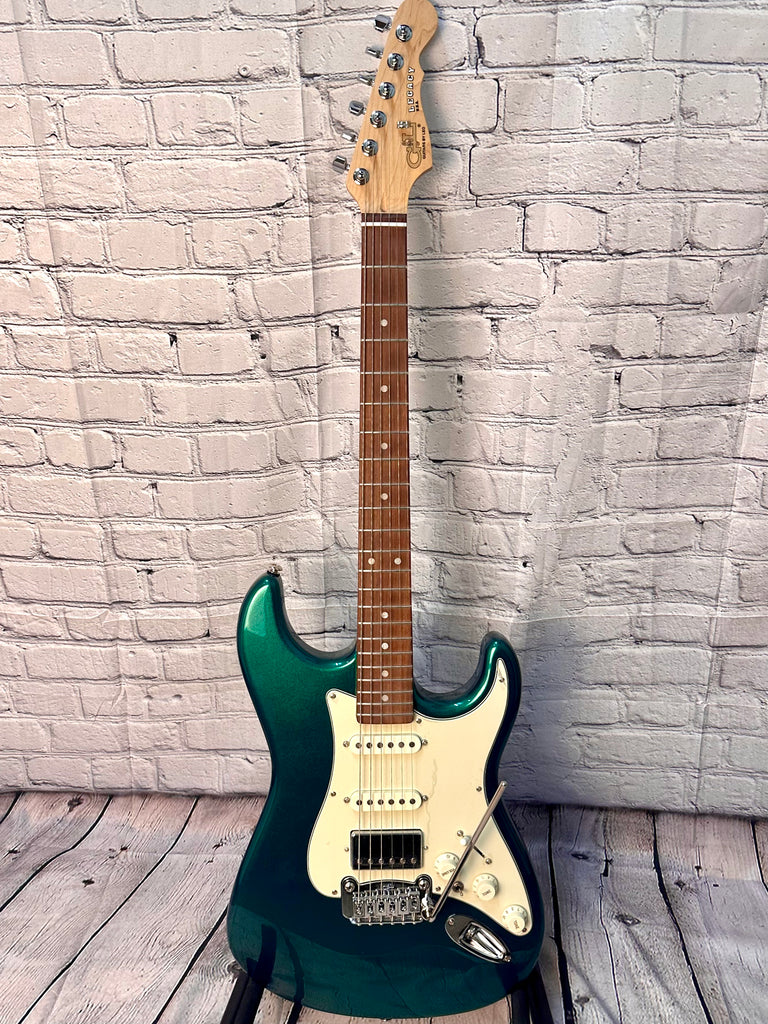 G&L USA Option Order Legacy HSS - Emerald Green w/case