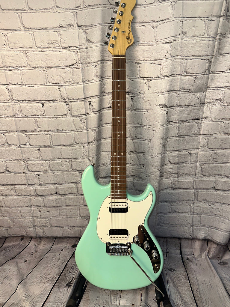 G&L USA Fullerton Deluxe Skyhawk HH Surf Green w/gig bag