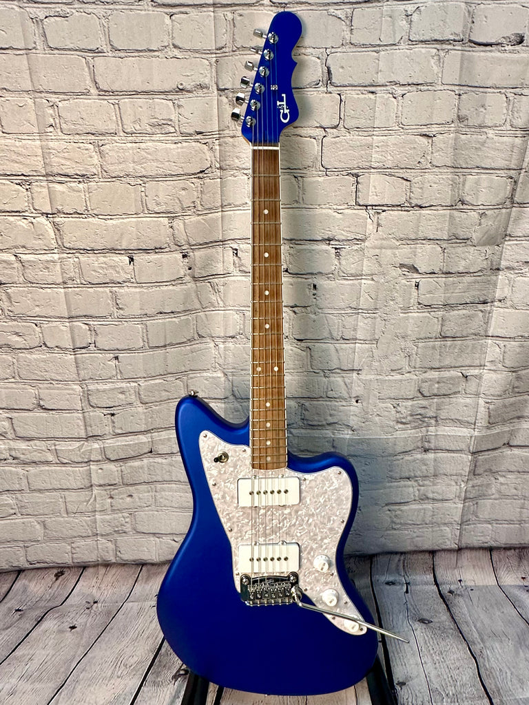 G&L USA Option Order Doheny - Blue Metallic Frost w/case