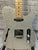G&L USA Custom Shop ASAT Classic - Silver Metallic Flake/Clear Red Semihollow w/case