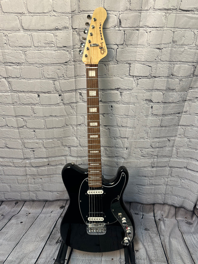 G&L USA CLF Research Espada Jet Black w/gig bag