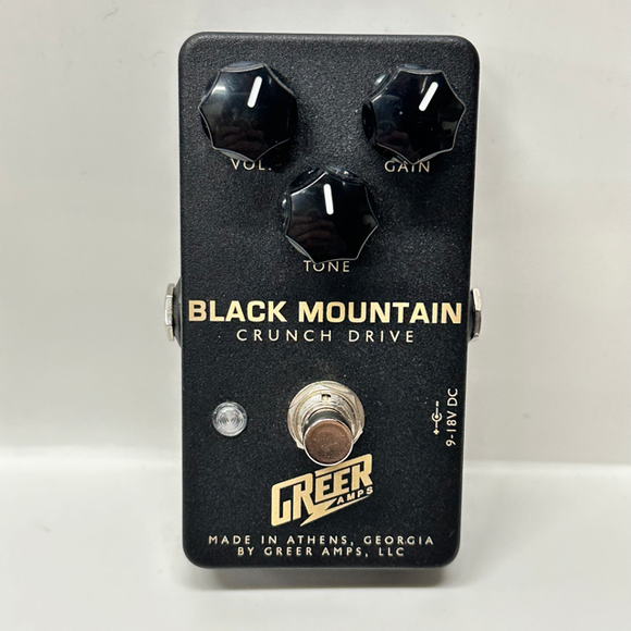 Greer Amps Black Mountain Crunch Drive