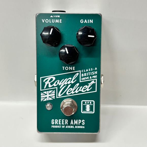 Greer Royal Velvet British Overdrive / Preamp