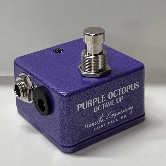 octave up guitar pedal Henretta Purple Octopus Octave Up – Eclipse Music