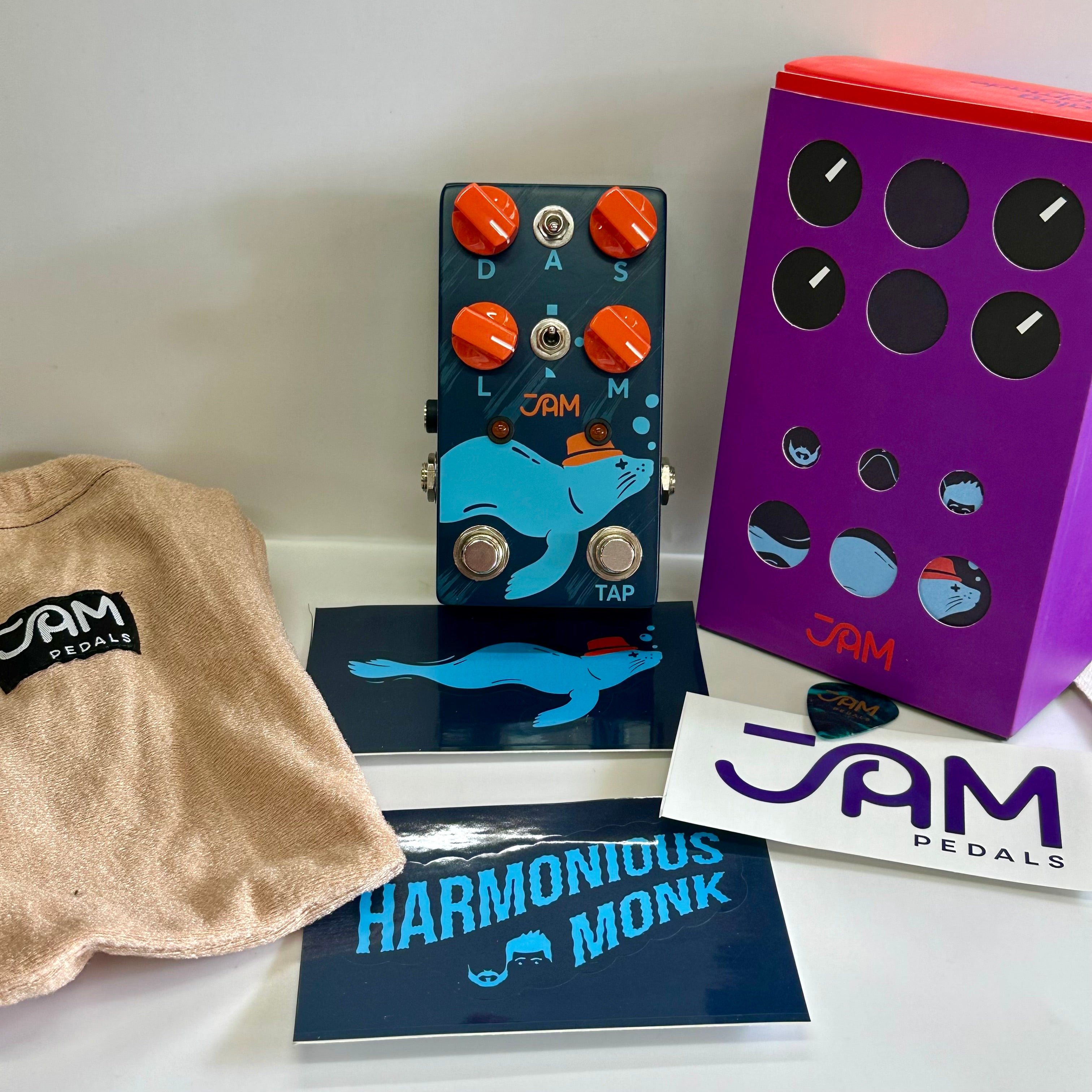 harmonious monk jam pedals Jam Pedals Harmonious Monk mk.2 Tremelo – Eclipse Music