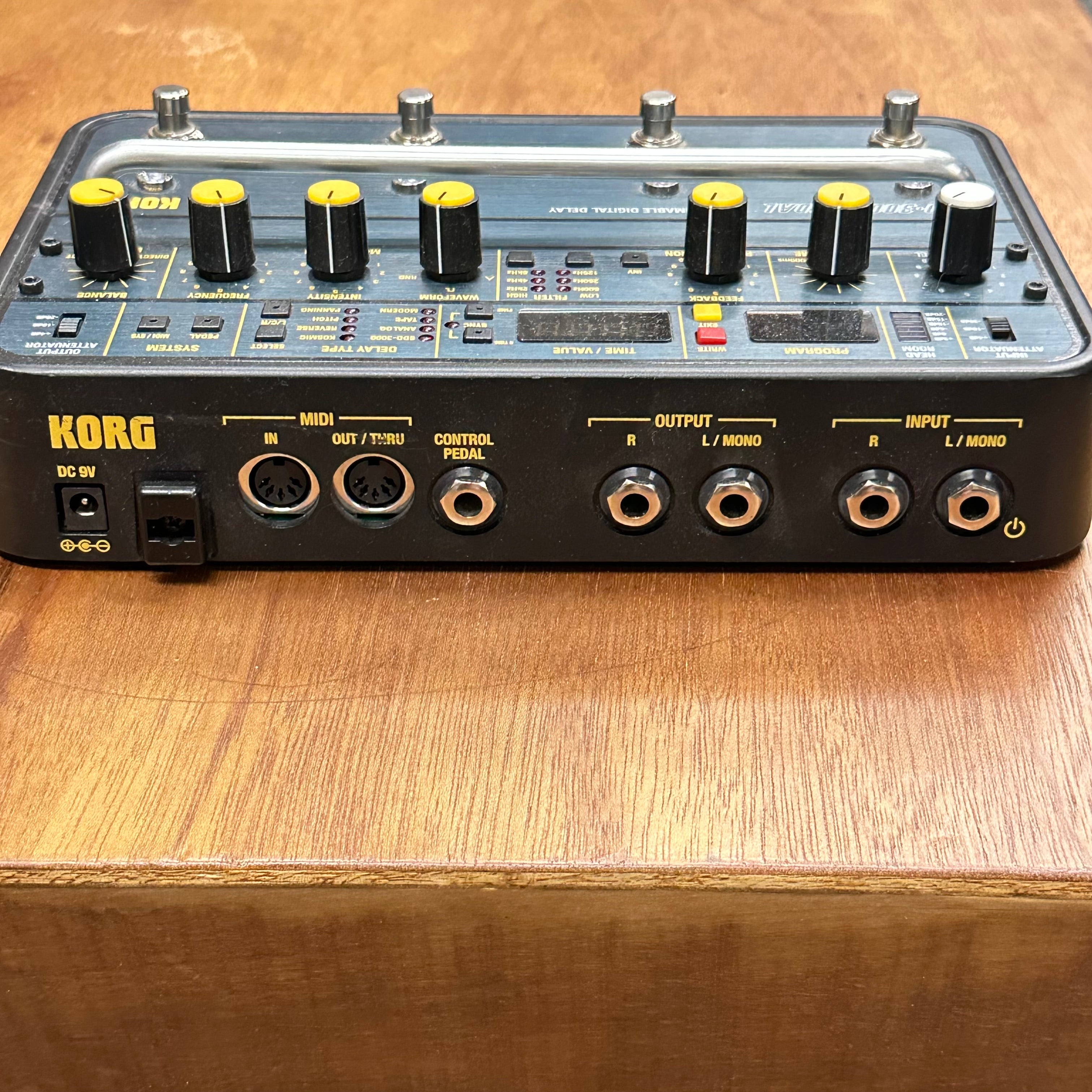 korg sdd 3000 pedal manual Korg SDD-3000 PEDAL Programmable Digital Delay