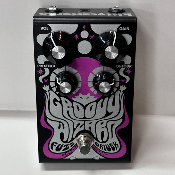 KittycasterFX Groovy Wizard Fuzzdriver - Limited Edition Black!