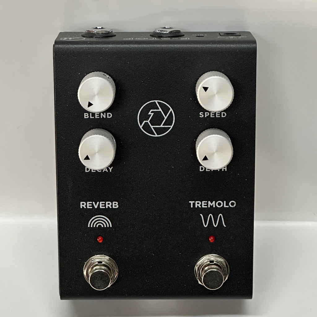 Milkman F Stop Bias Tremolo and Spring Reverb-Black