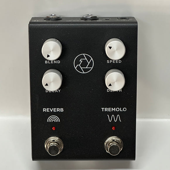 Milkman F Stop Bias Tremolo and Spring Reverb-Black