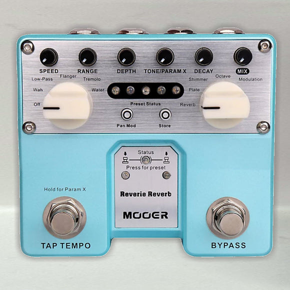 Mooer Reverie Reverb - 5 Reverbs PLUS modulation!