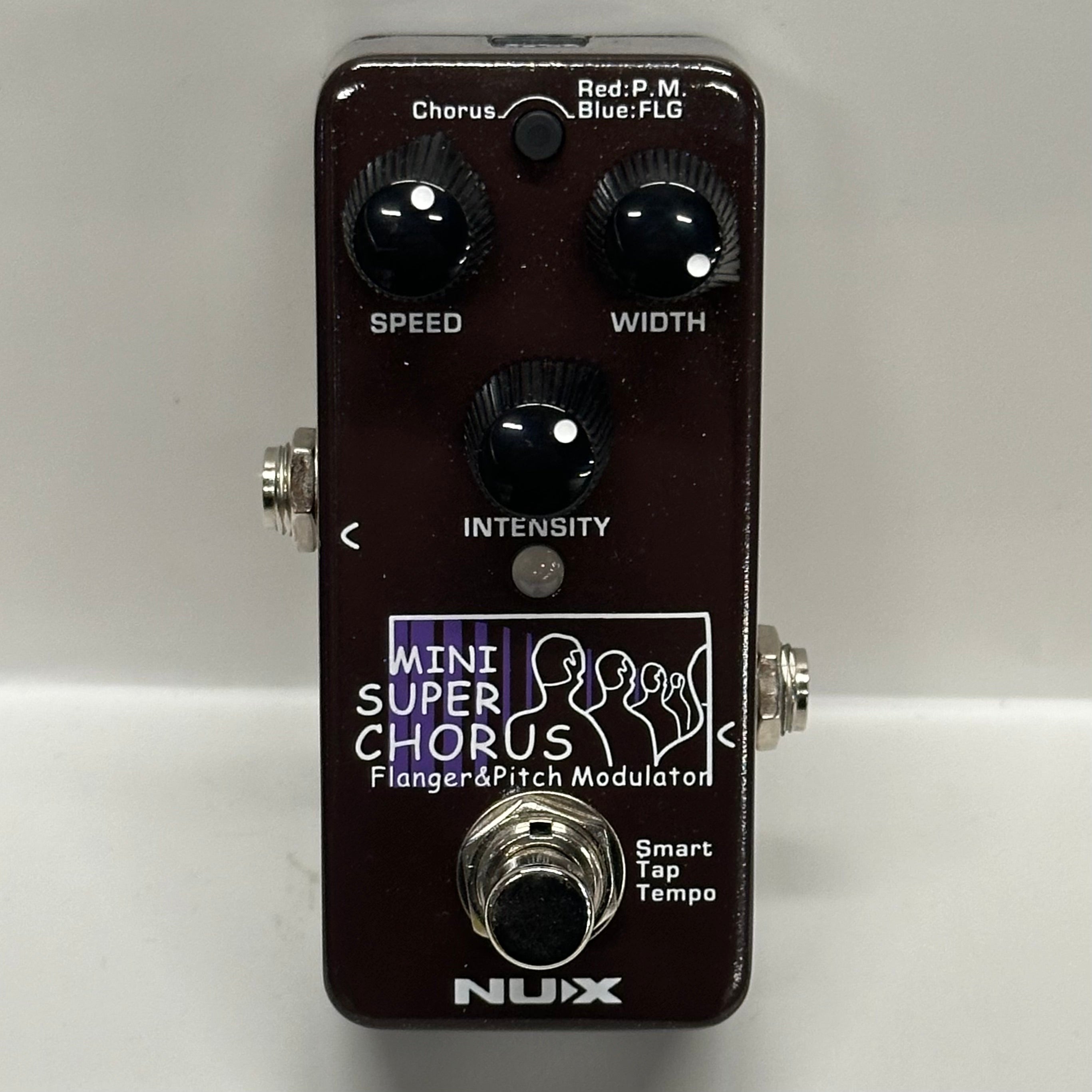 Pedalboard Guitariste NU-X Mini Pédale Super Chorus-Flanger - Effets Guitare 3 Modes | Chorus, Flanger, Pitch Mod Pédale Chorus Flanger NU-X Pedalboard Guitariste NU-X Mini Pédale Super Chorus-Flanger - Effets Guitare 3 Modes | Chorus, Flanger, Pitch Mod Pédale Chorus Flanger NU-X