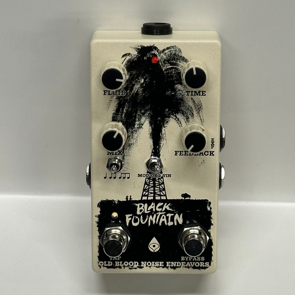 Old Blood Noise Endeavors Black Fountain V3 + Tap Tempo - Oil Can Delay
