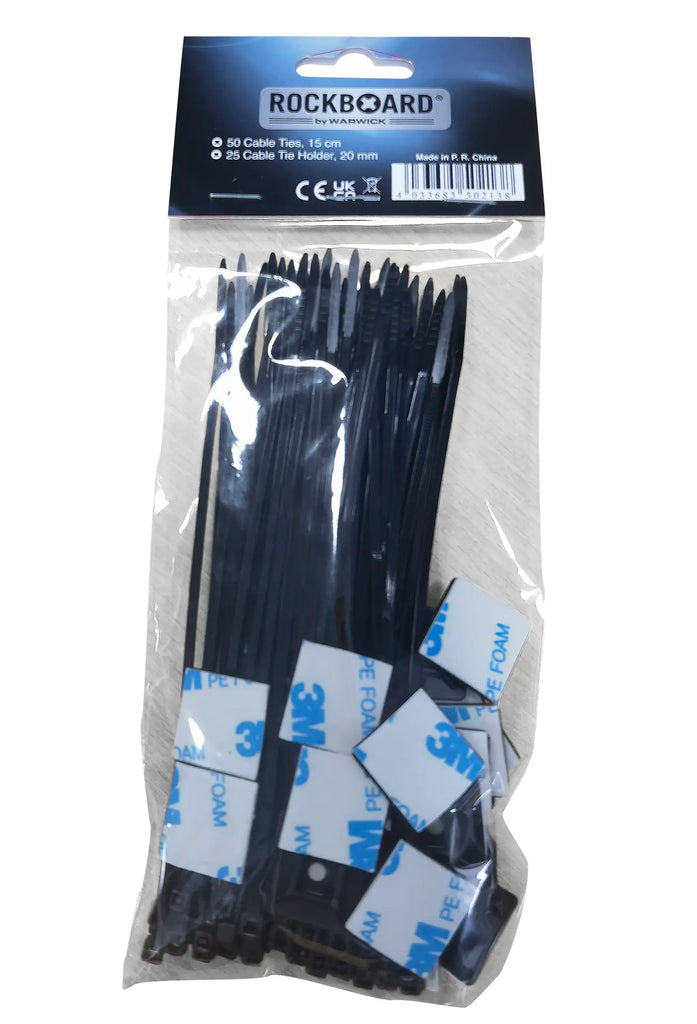 RockBoard cable ties and holders