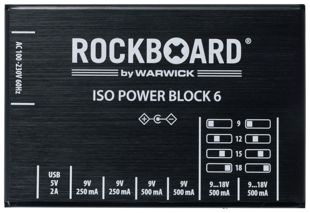 RockBoard ISO Power Block V6 IEC
