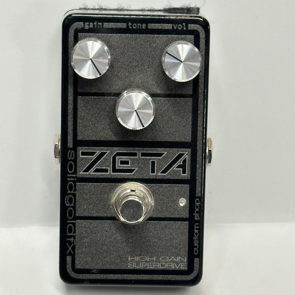 SolidGoldFX Zeta High Gain Superdrive | CUSTOM SHOP - USED