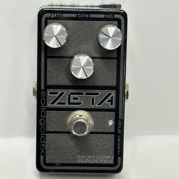 SolidGoldFX Zeta High Gain Superdrive | CUSTOM SHOP - USED