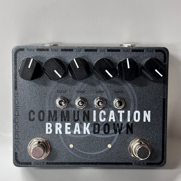 SolidGoldFX Communication Breakdown- Two Channel Fuzz