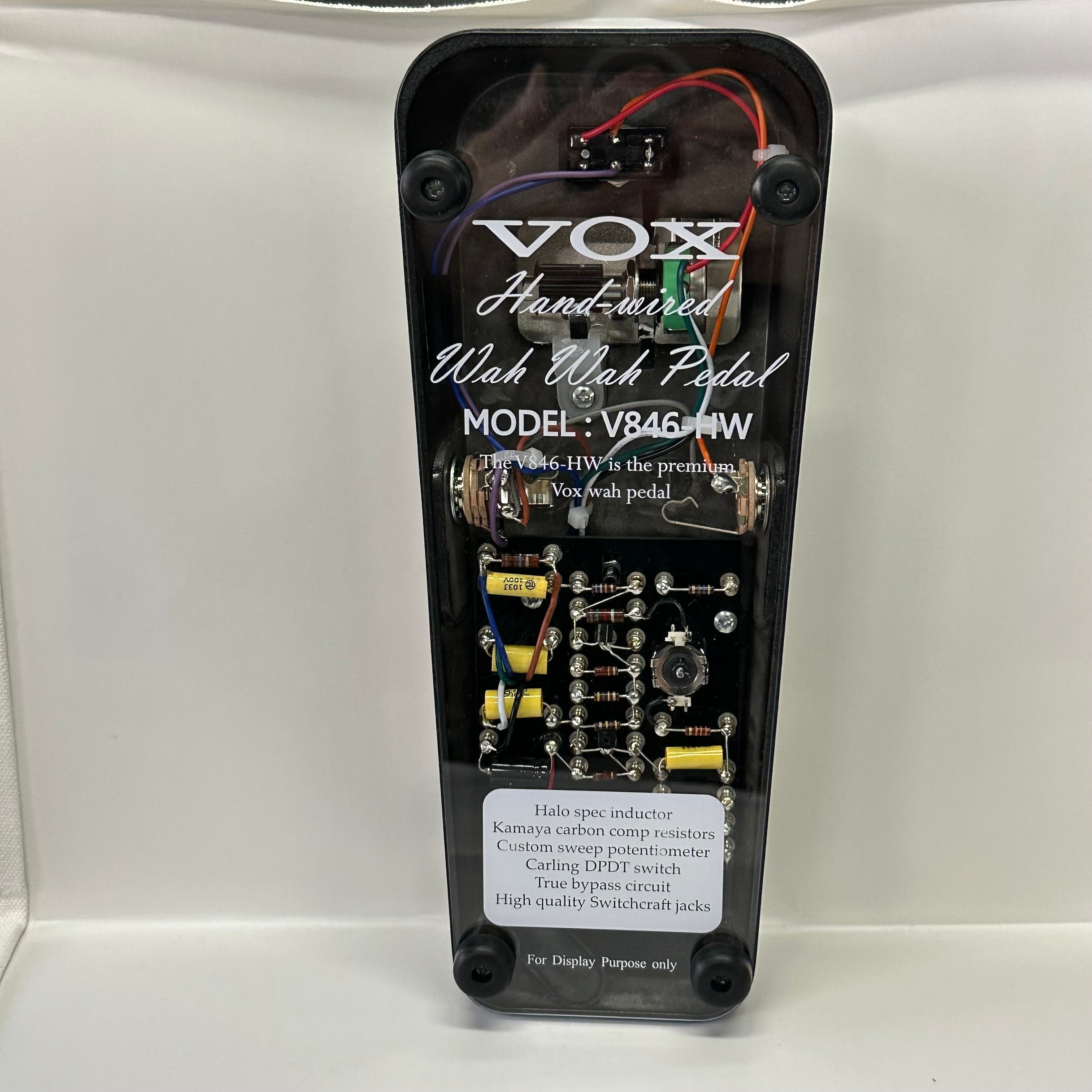 vox v846 wah-wah pedal Vox V846-HW Hand-Wired Wah – Eclipse Music